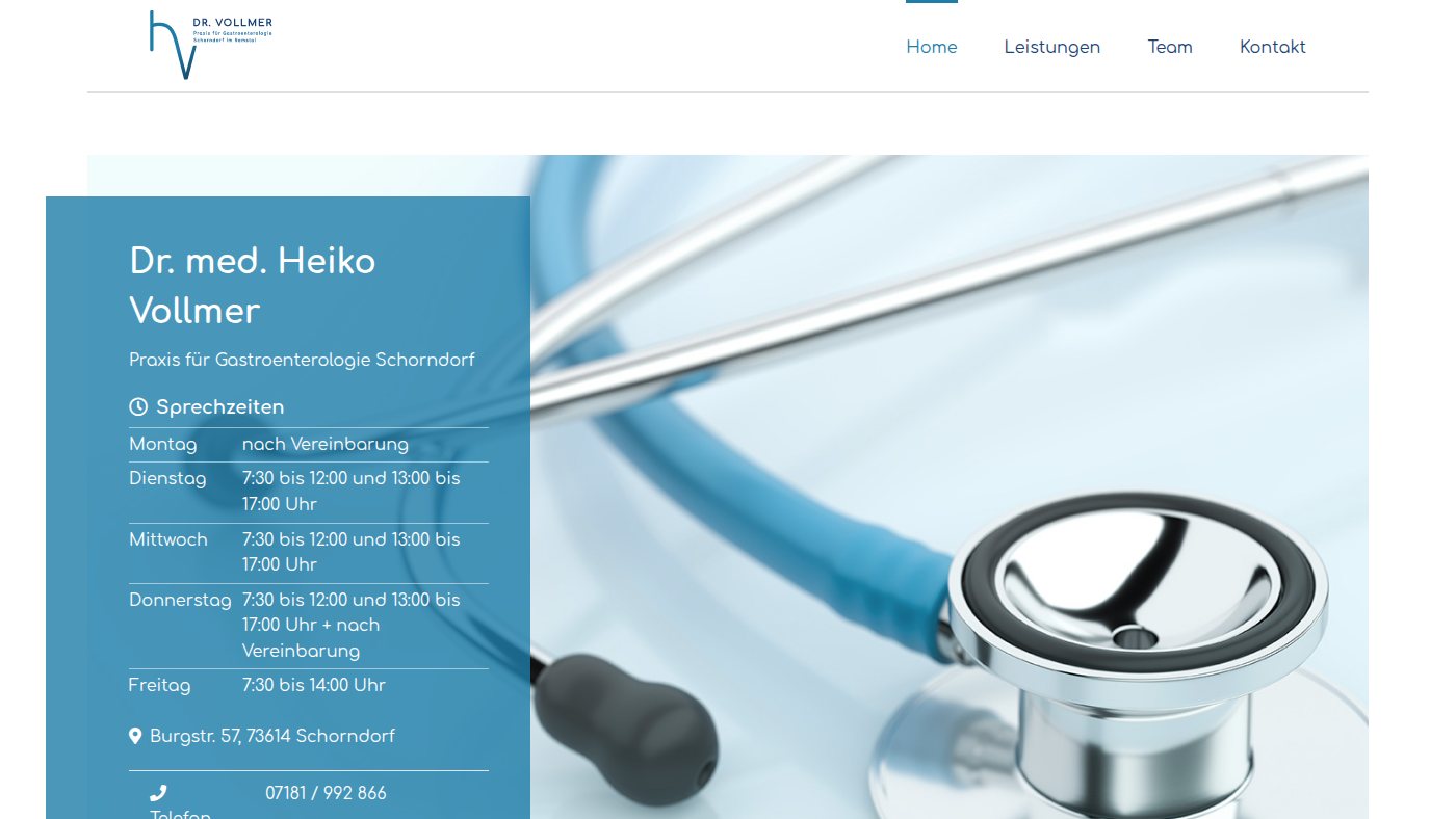 The home page of gastroenterologe-schorndorf.de