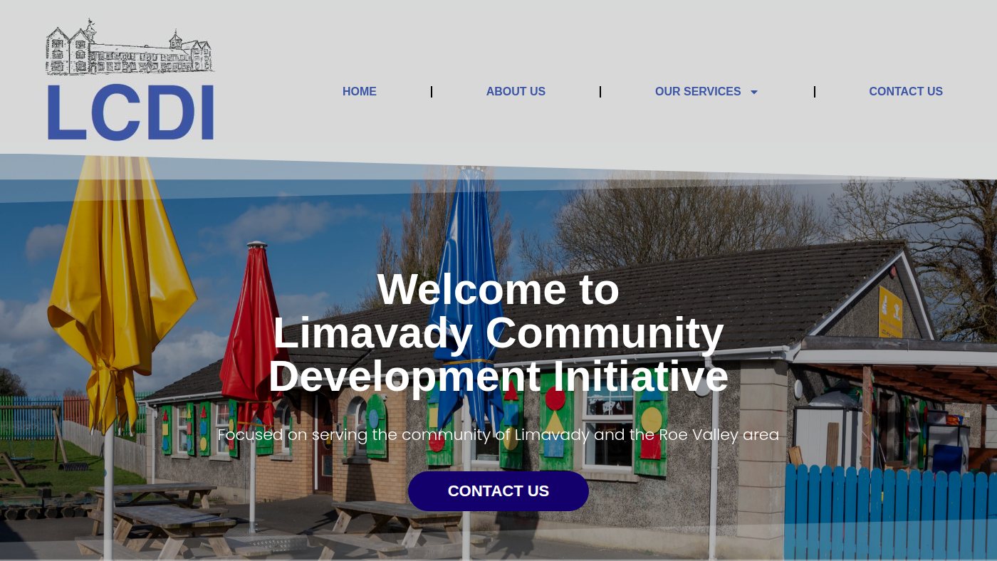 The home page of lcdi.co.uk