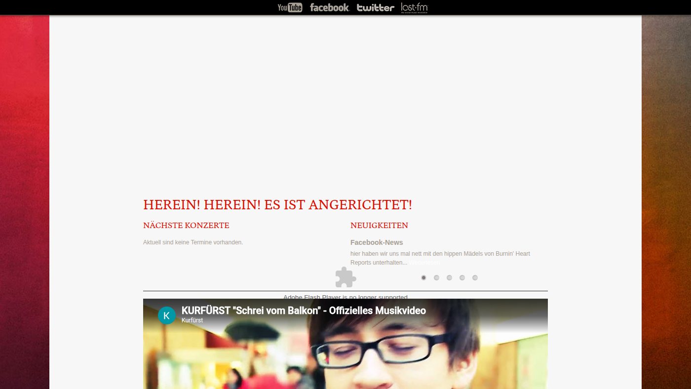 The home page of kurfuerst.net