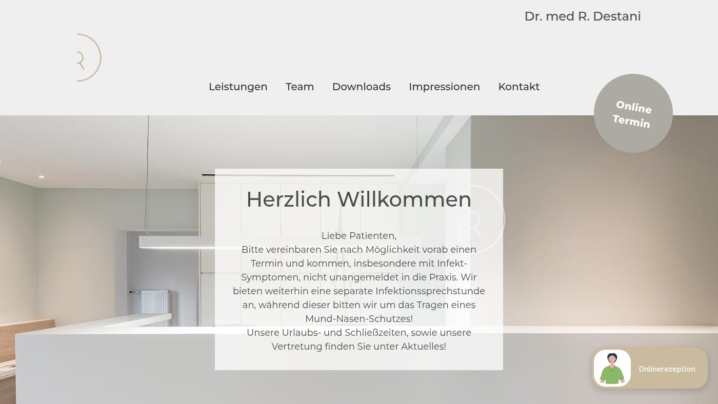 The home page of dr-destani.de