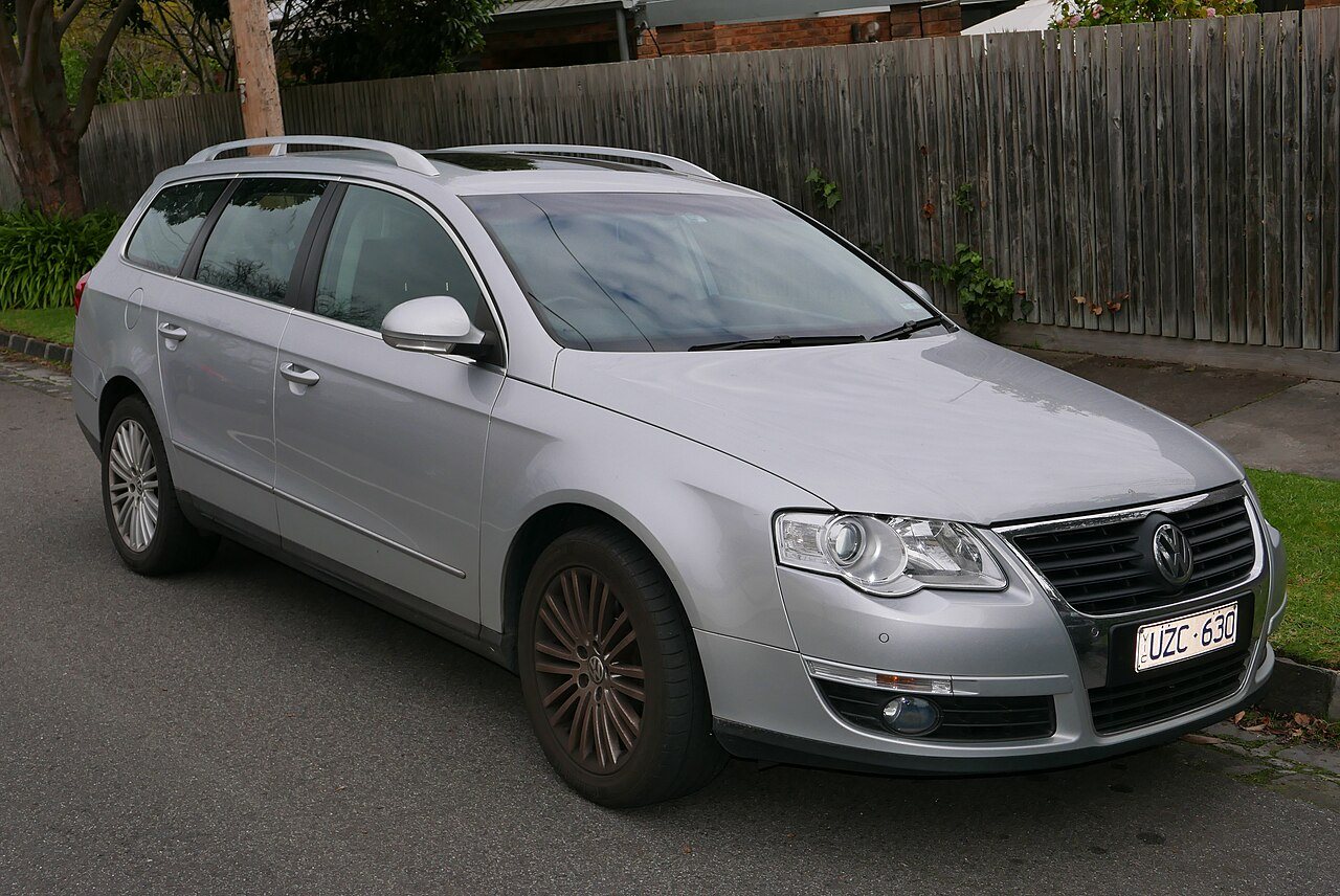 2007er Volkswagen Passat 3C MY07 V6 FSI 4MOTION Kombi, Frontansicht