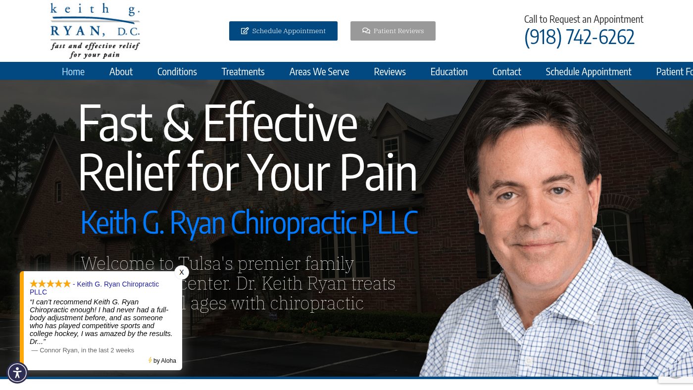 The home page of drryan.com