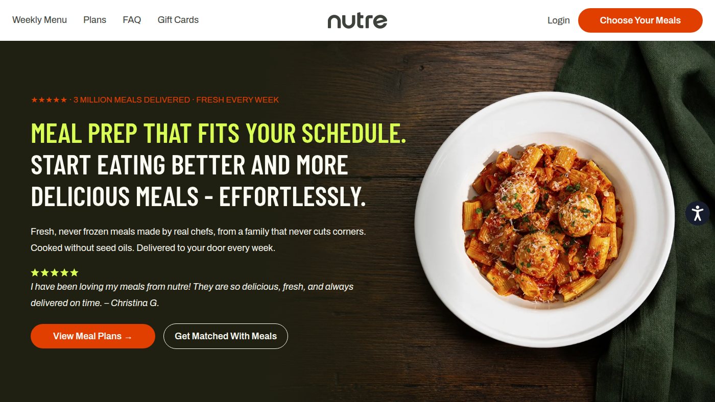 The home page of gonutre.com