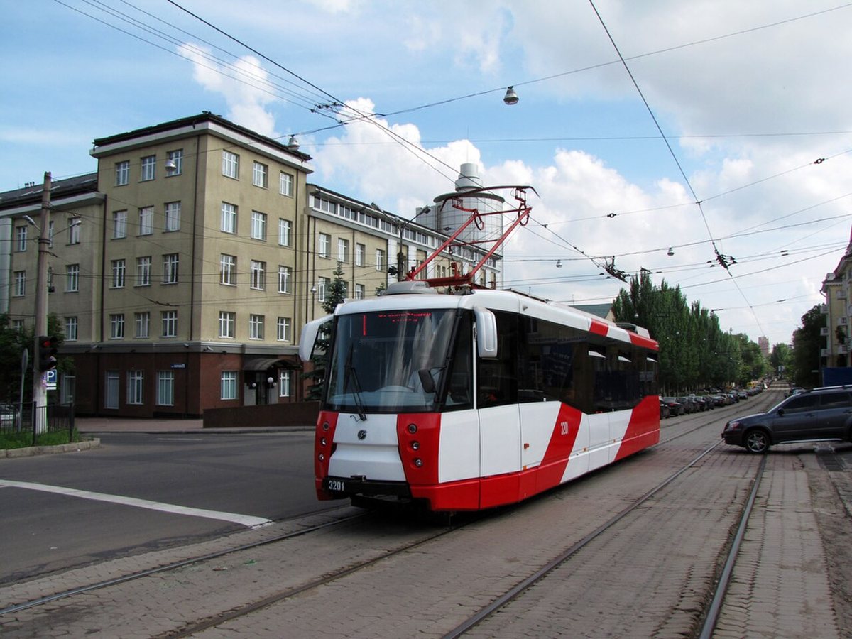 Tramwaj LM-2008 w Doniecku
