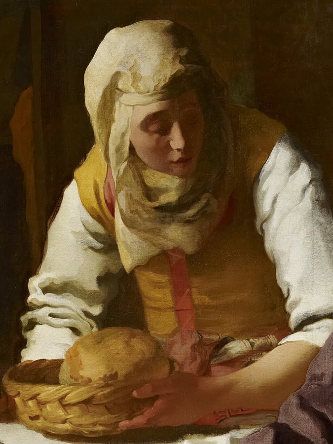 Christ in the house of Martha and Mary by Johannes Vermeer