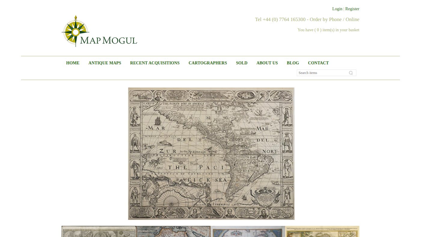 The home page of mapmogul.com