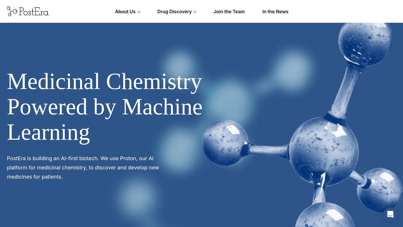 The home page of postera.ai