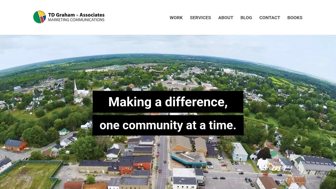 The home page of tdgraham.com
