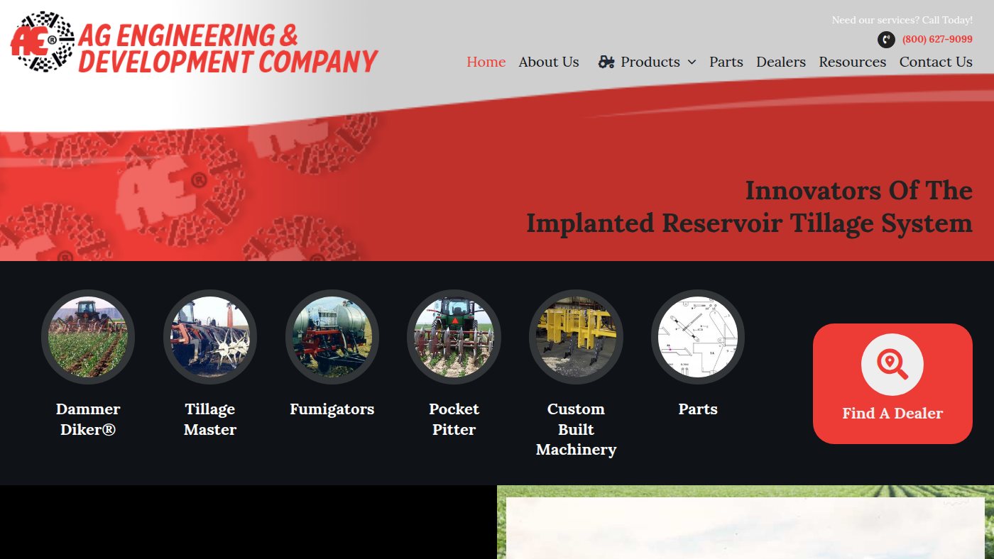 The home page of dammerdiker.com