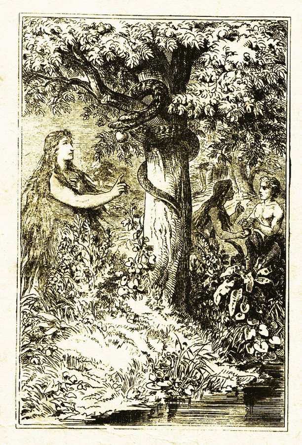 Lilith, illustrazione di Carl Poellath del 1886 o anteriore
