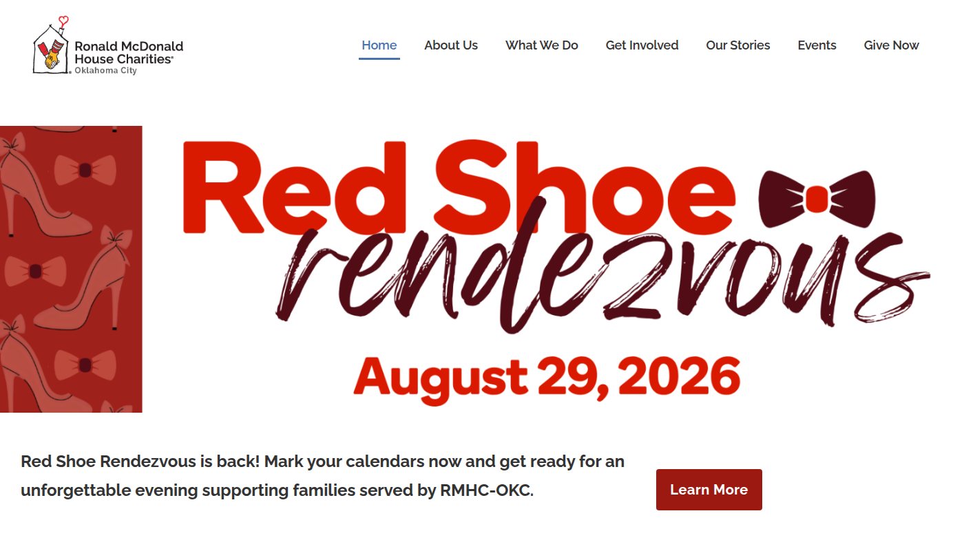 The home page of rmhc-okc.org