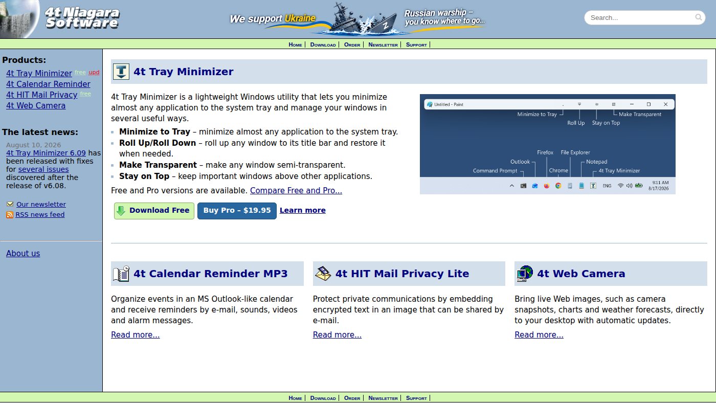 The home page of 4t-niagara.com