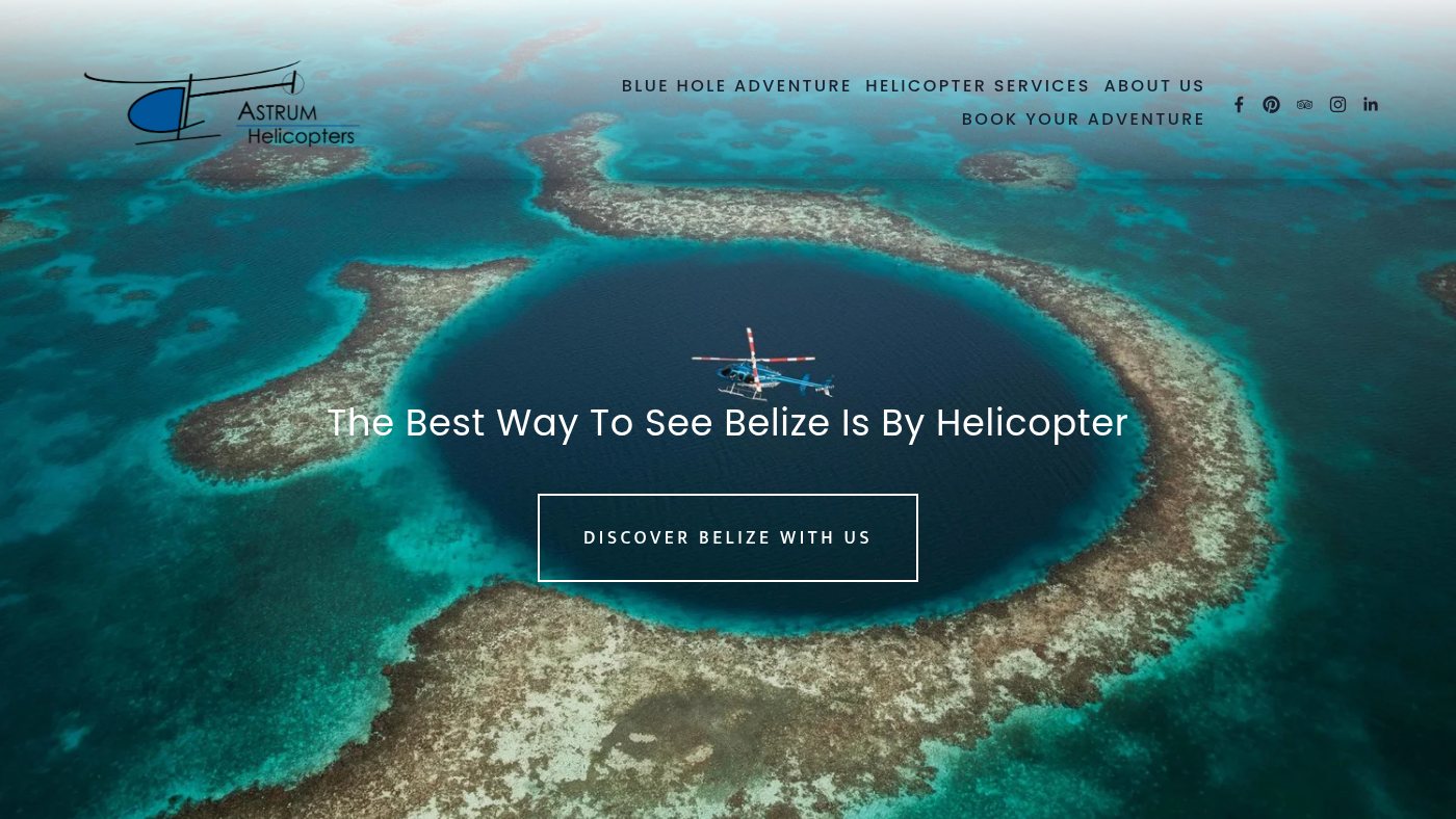 The home page of astrumhelicopters.com