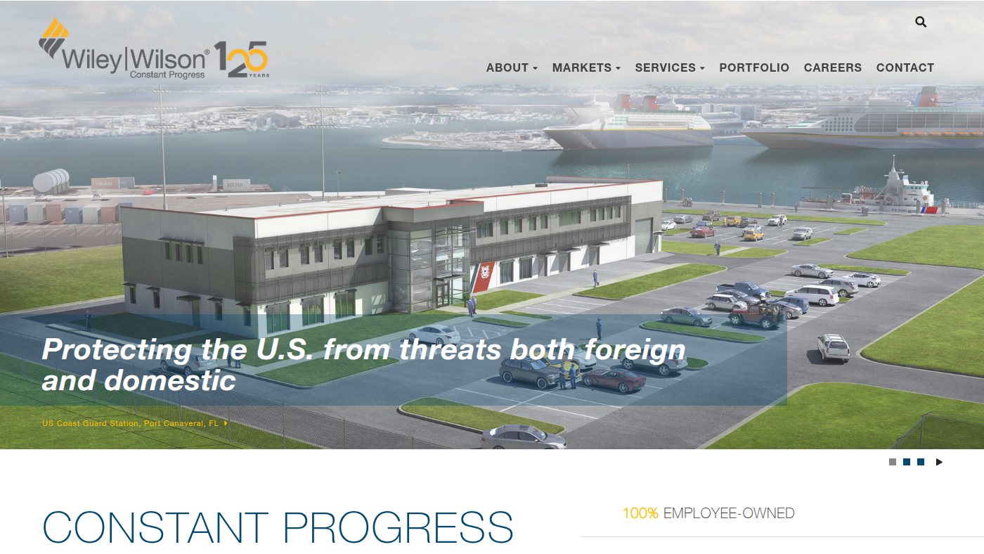 The home page of wileywilson.com