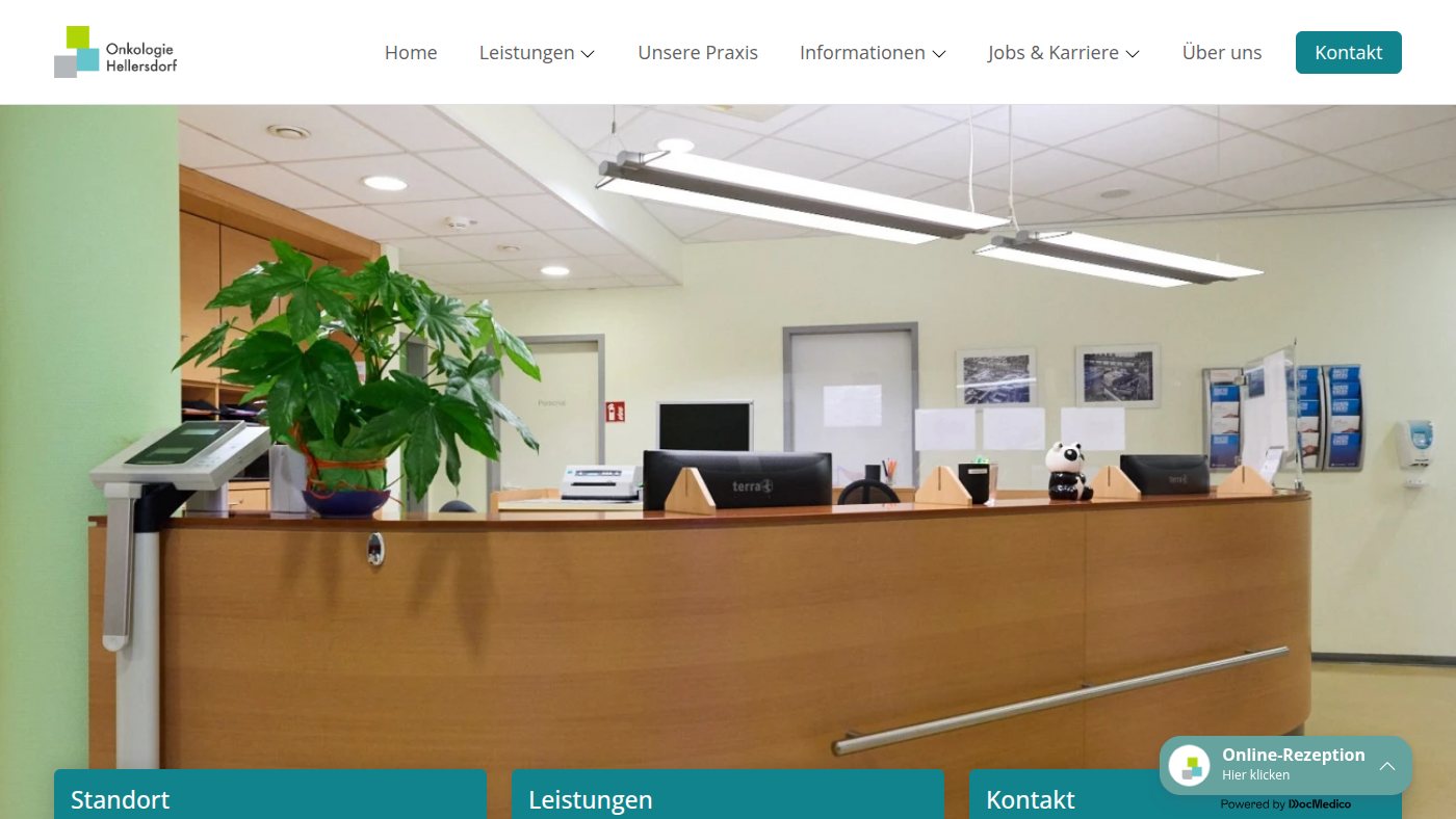 The home page of onkologie-hellersdorf.de