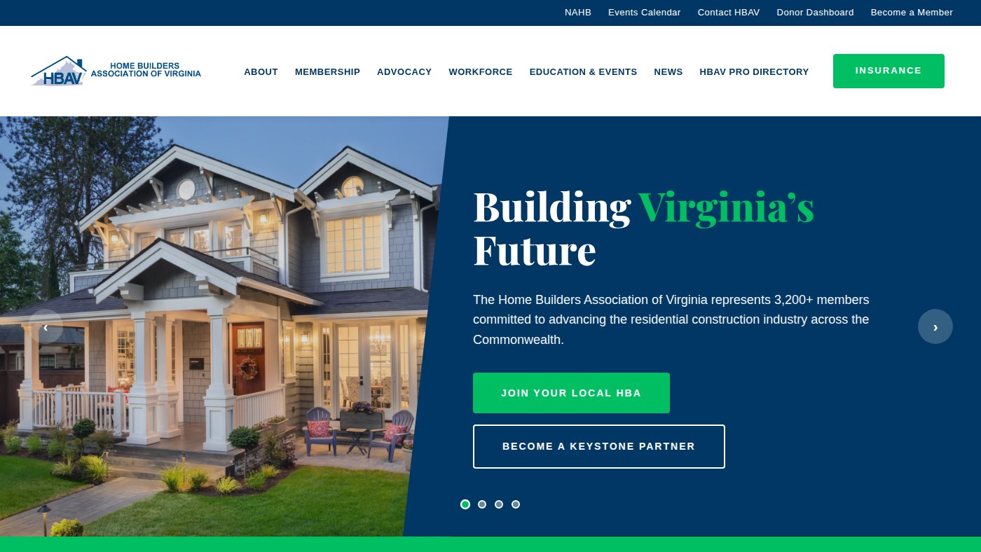 The home page of hbav.com