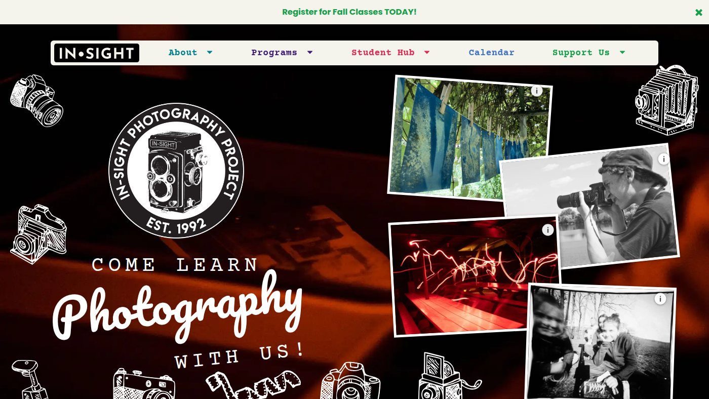 The home page of insightphotography.org