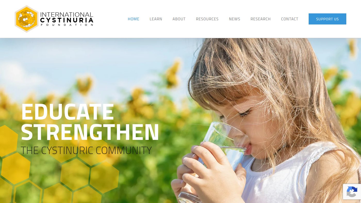 The home page of cystinuria.org