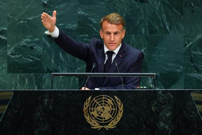 À la tribune de l’ONU, Emmanuel Macron s’inquiète du “retour de la loi de la jungle” dans le monde