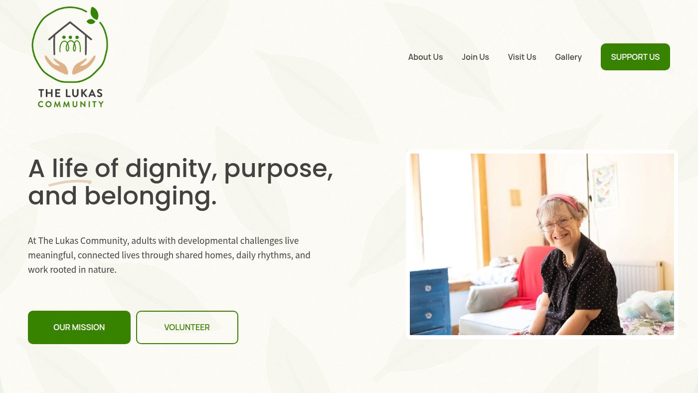 The home page of lukascommunity.org