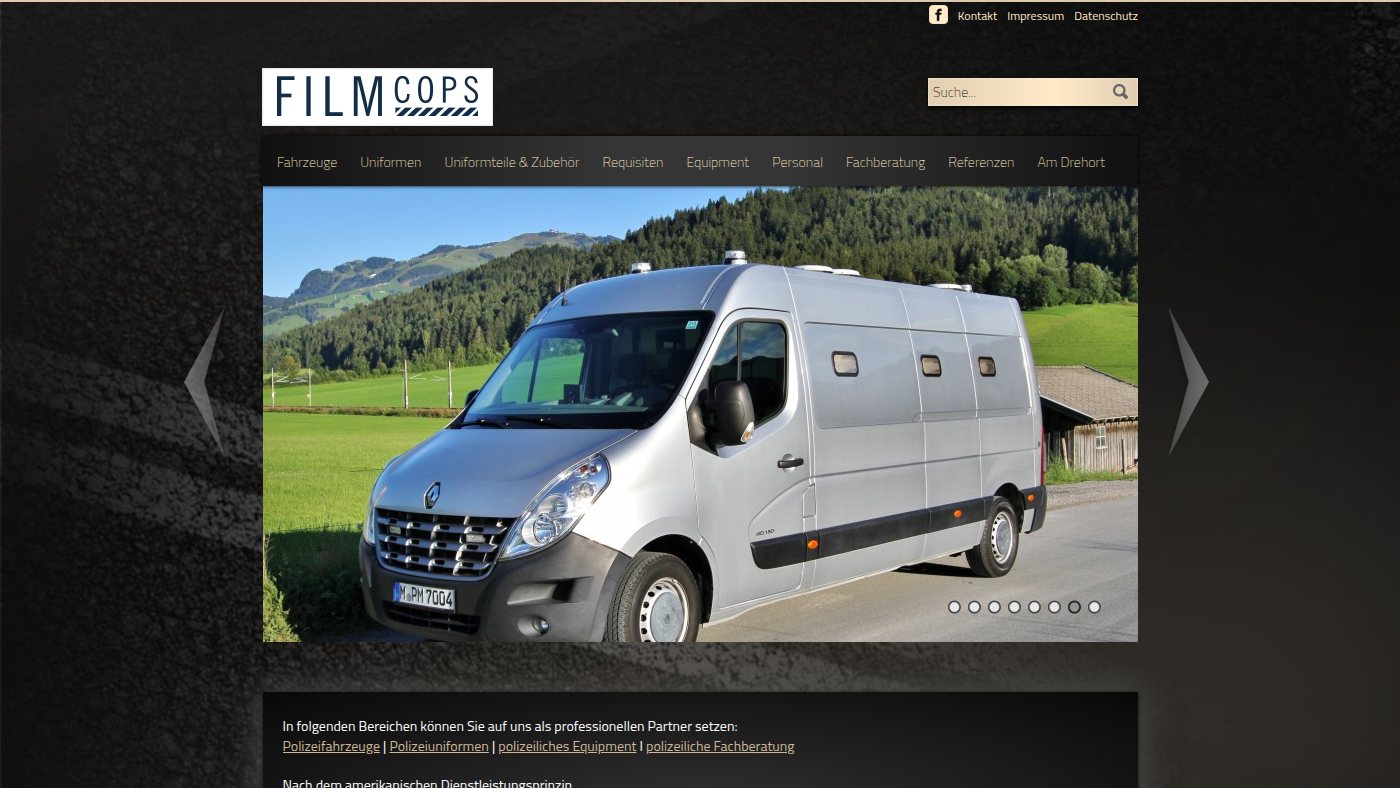 The home page of filmcops.de