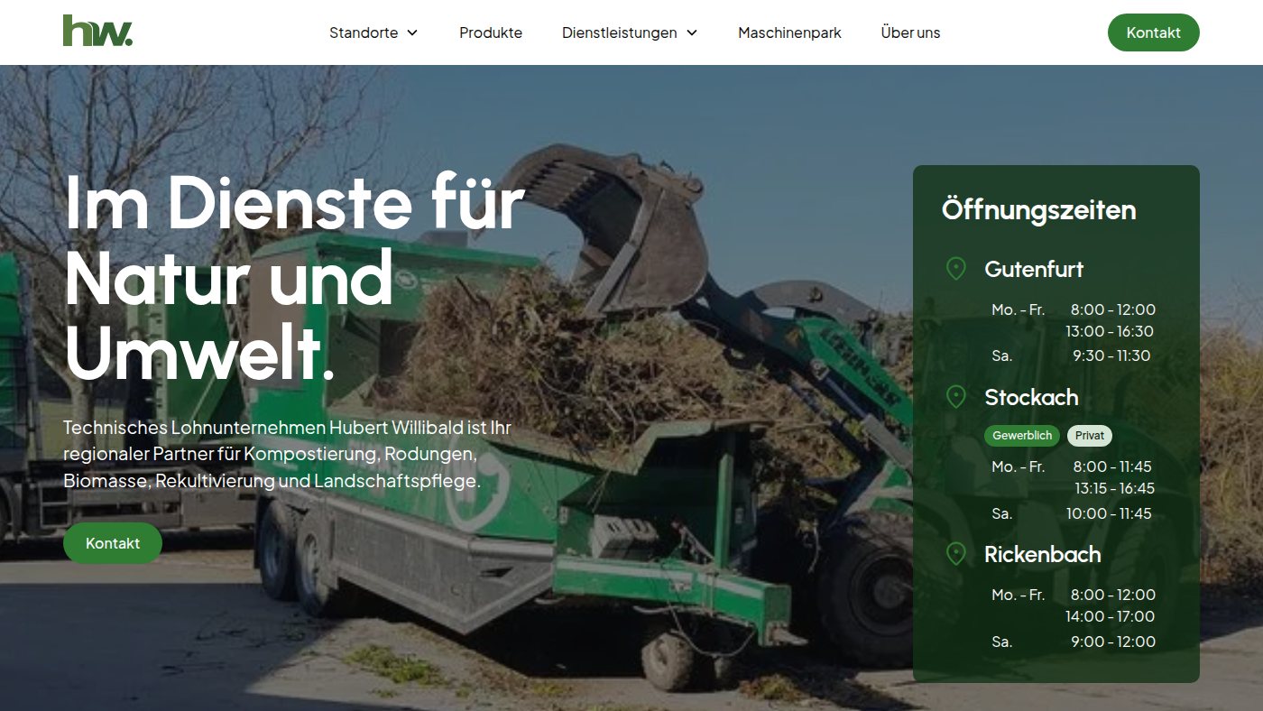 The home page of hubert-willibald.de