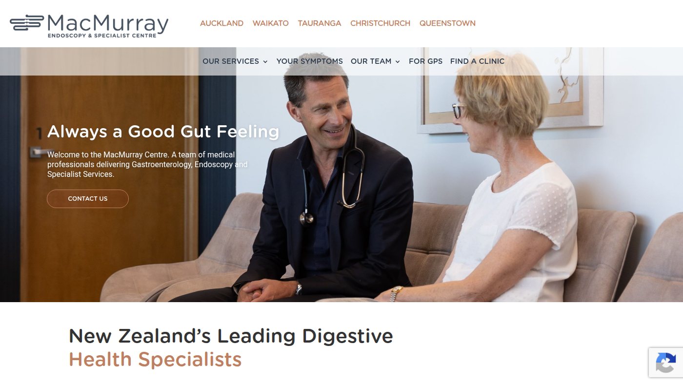 The home page of macmurray.co.nz