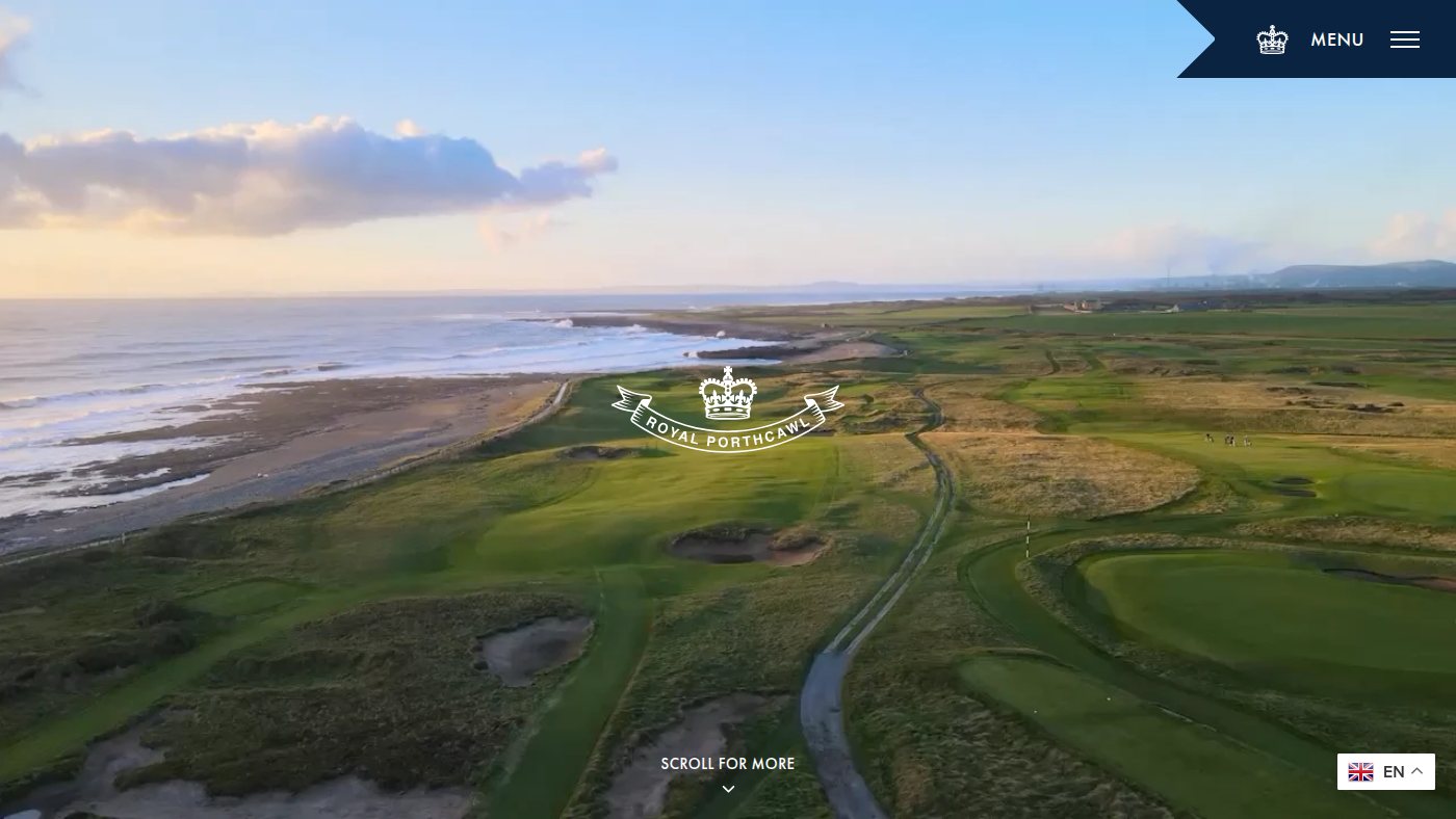 The home page of royalporthcawl.com
