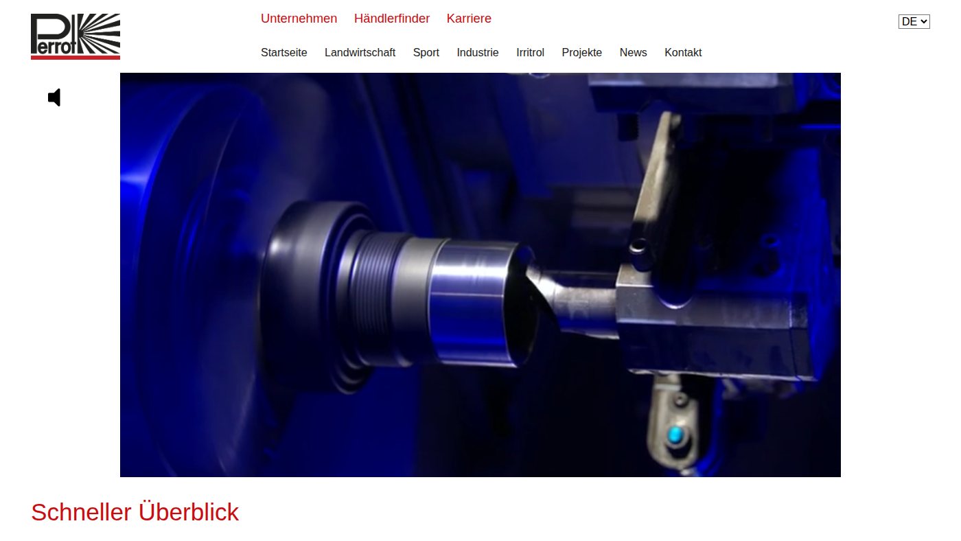 The home page of perrot.de