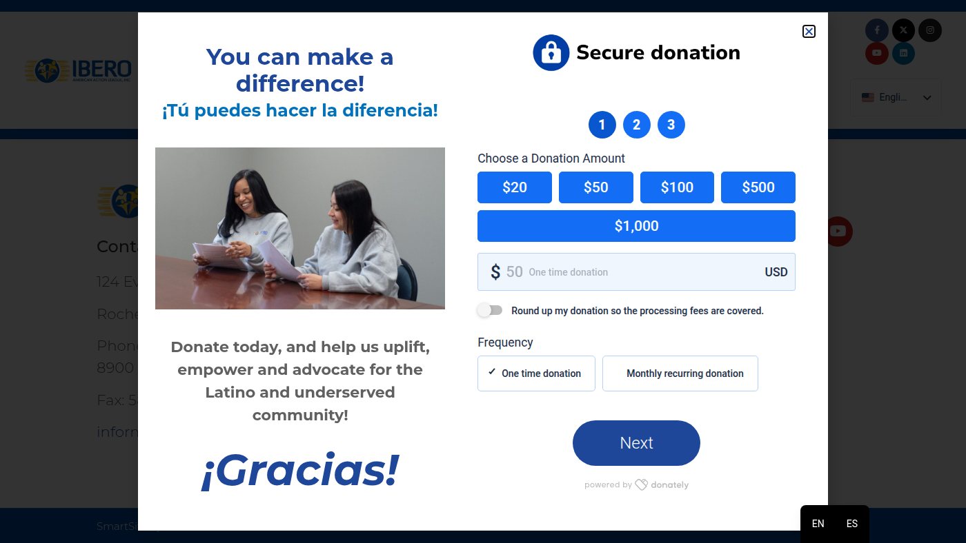 The home page of ibero.org