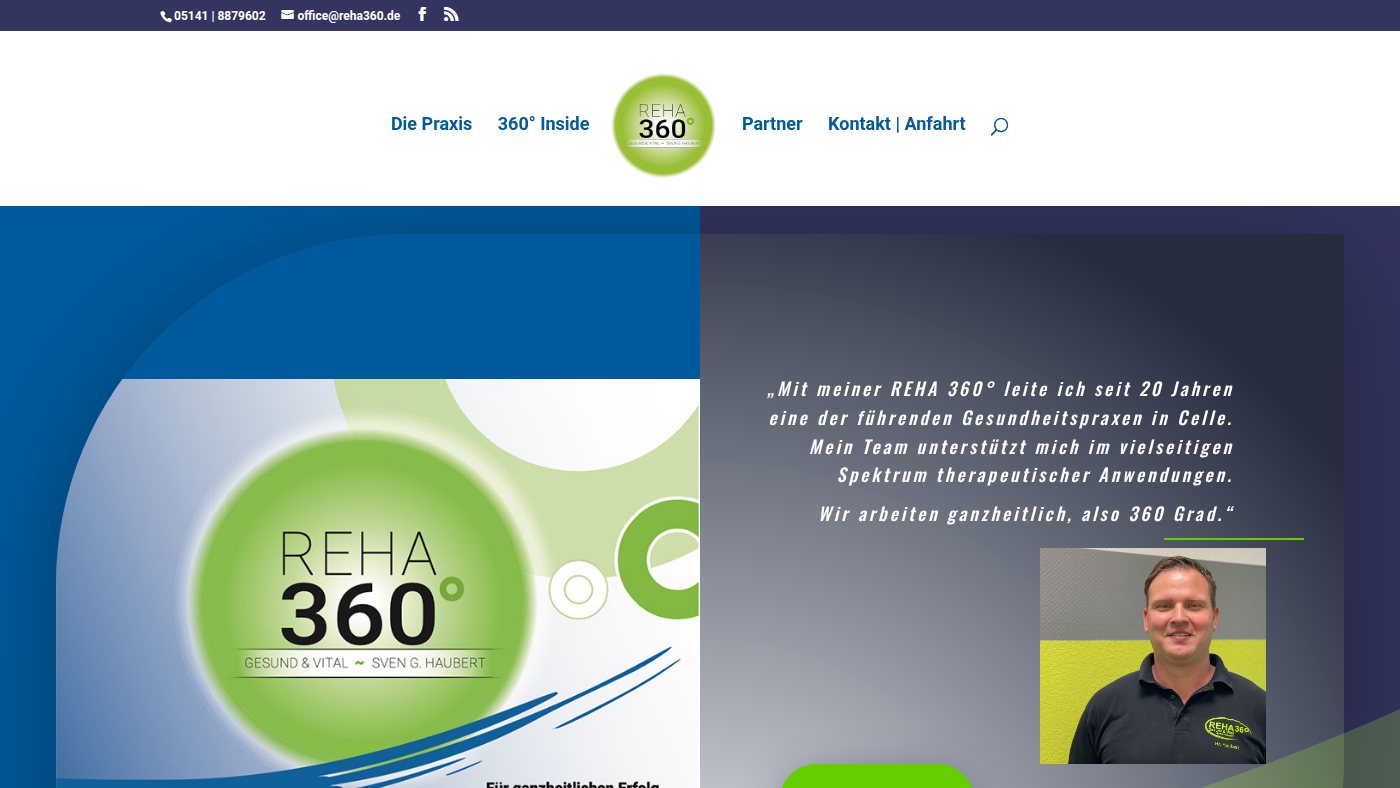 The home page of reha360.de