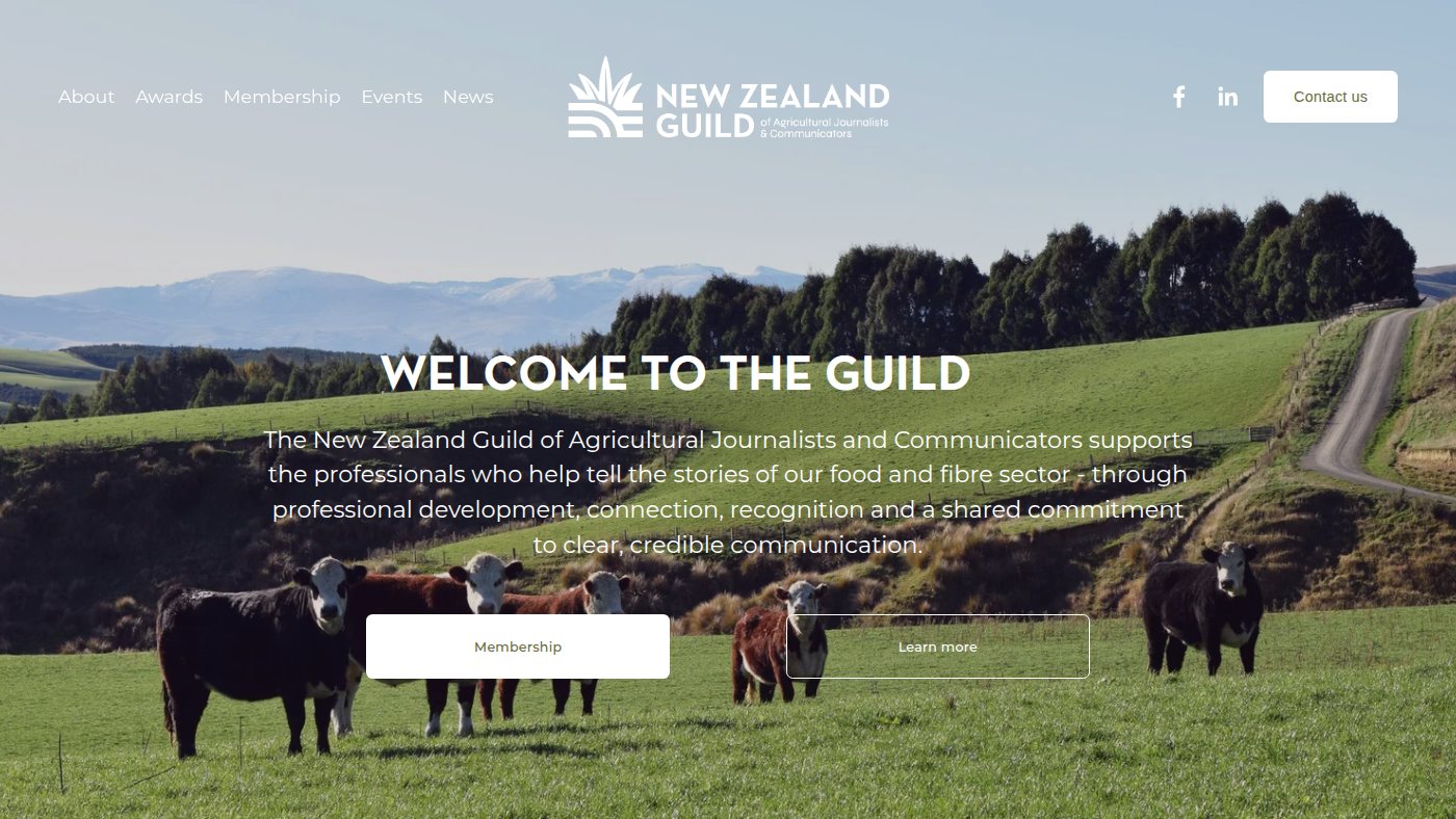 The home page of nzgajc.org.nz