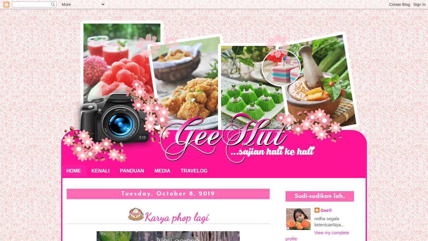 The home page of gee-hut.blogspot.com