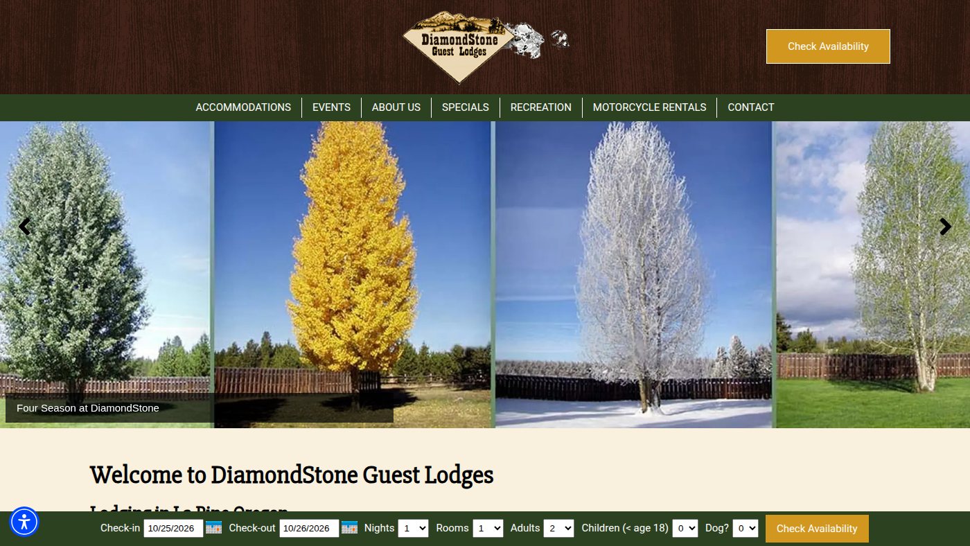 The home page of diamondstone.com