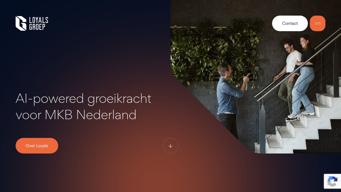The home page of loyals.nl