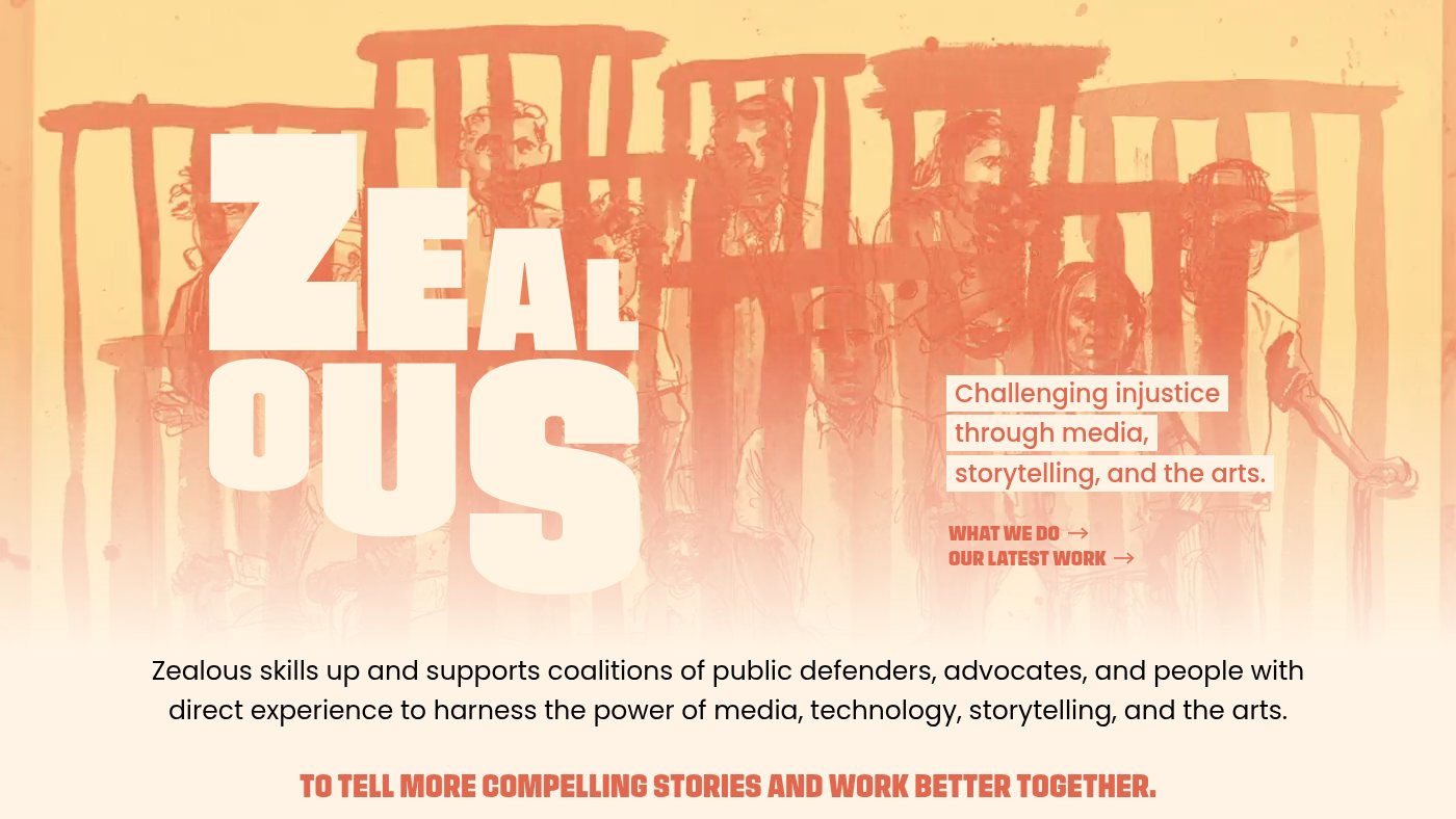 The home page of zealo.us