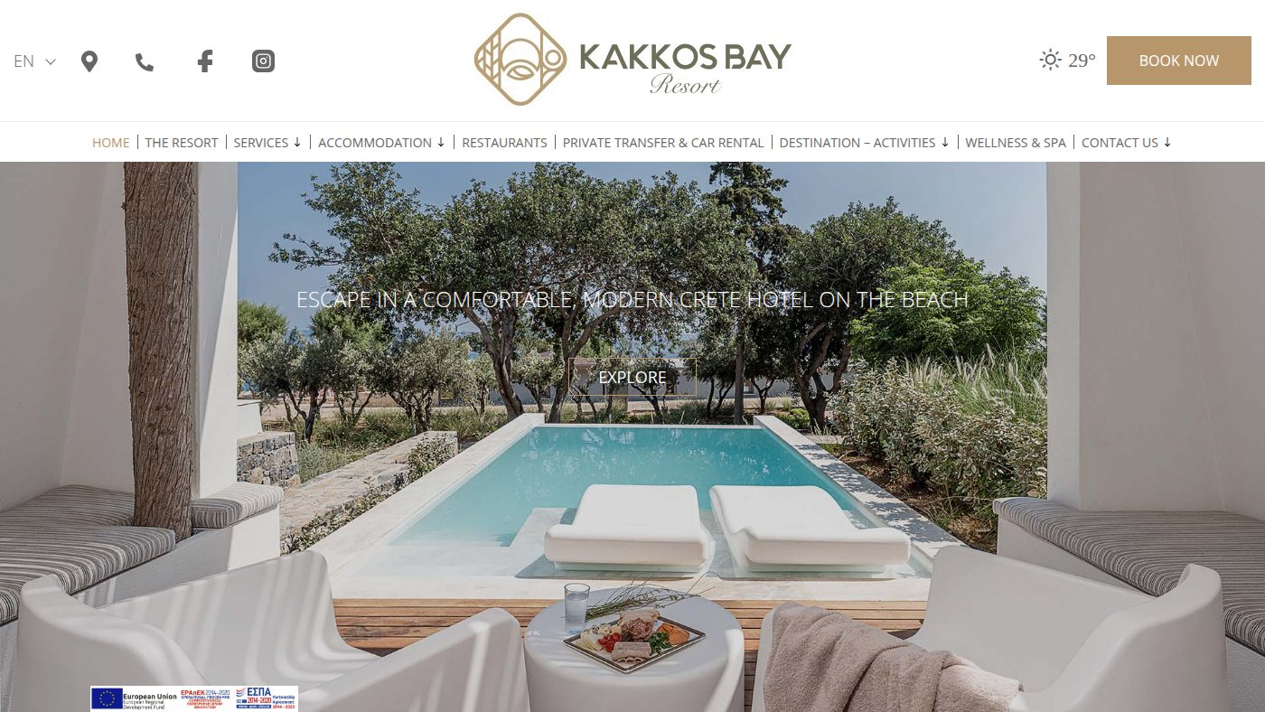 The home page of kakkosbay.com