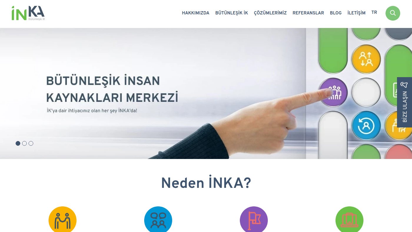 The home page of inkaik.com