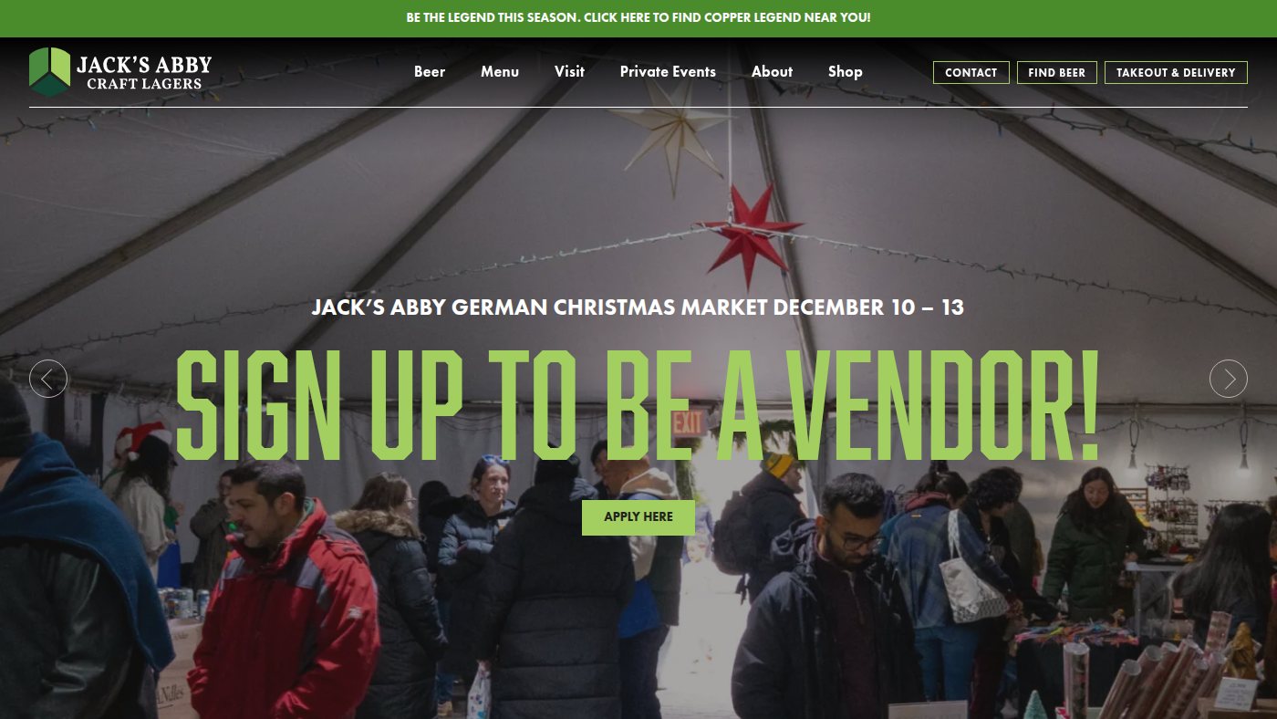 The home page of jacksabby.com