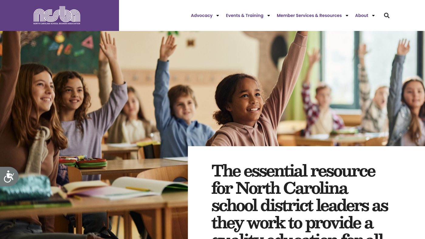 The home page of ncsba.org