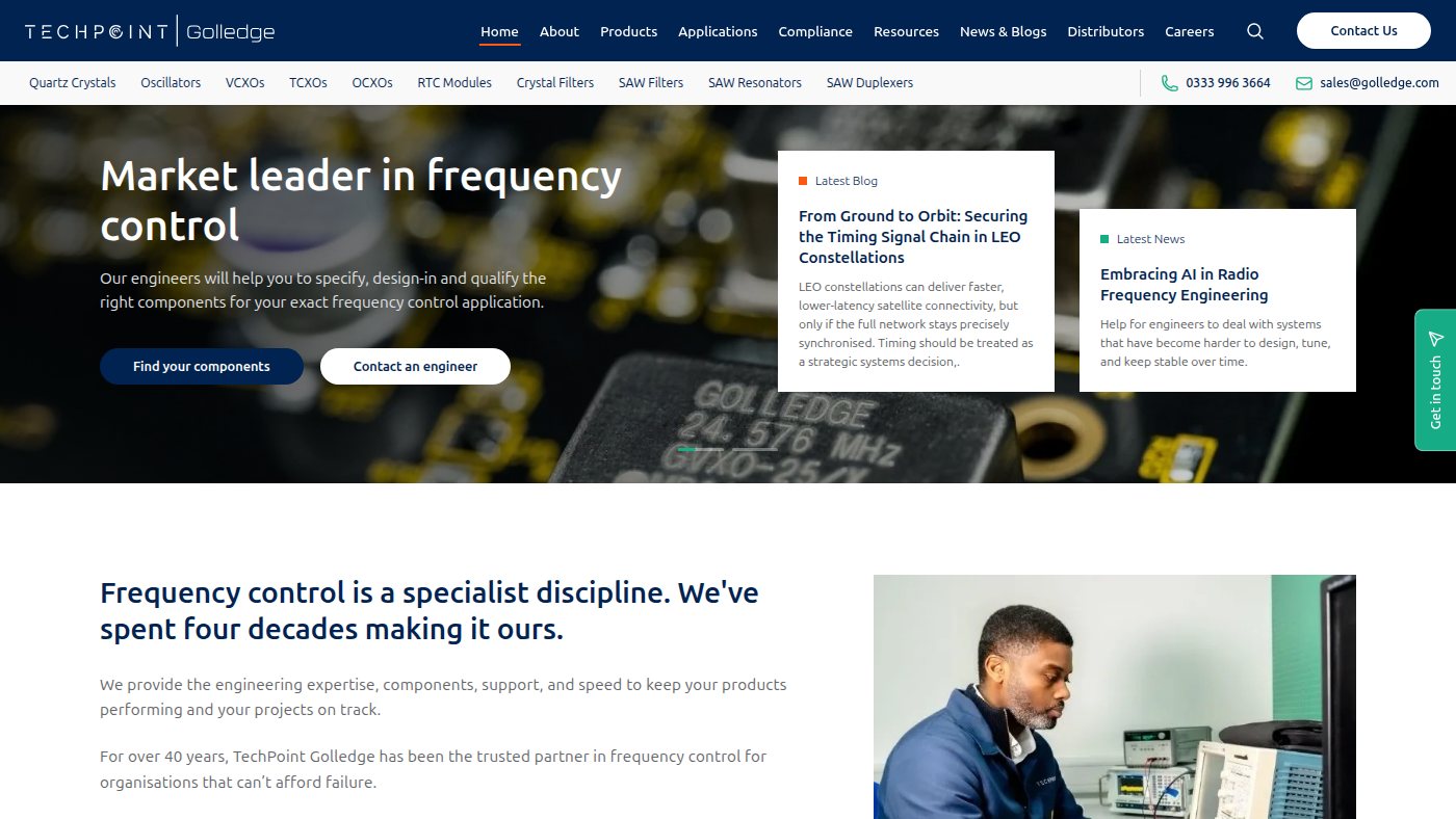 The home page of golledge.com