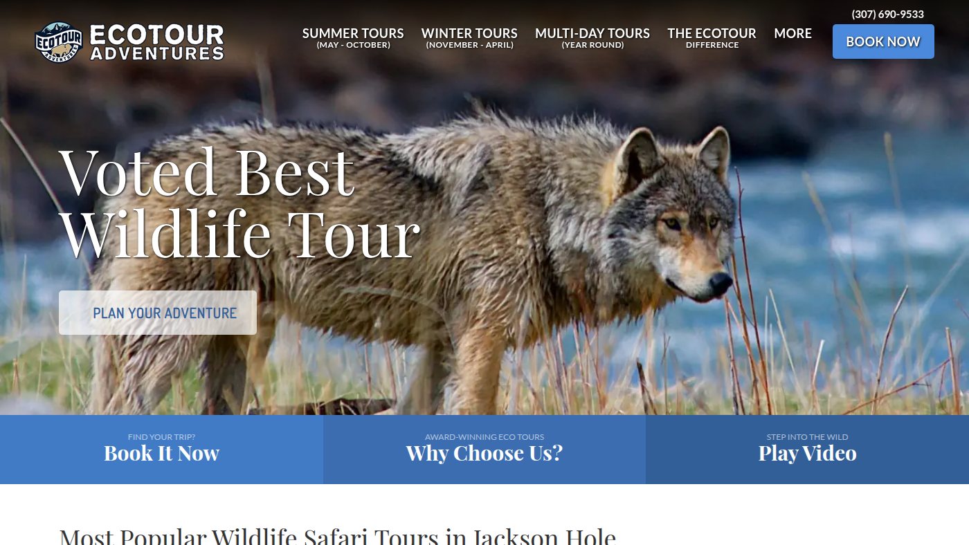 The home page of jhecotouradventures.com