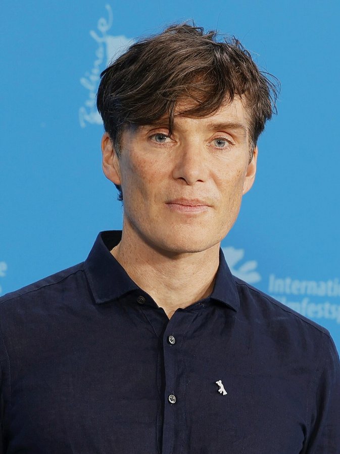 Cillian Murphy no Festival Internacional de Cinema de Berlim de 2024, detalhe recortado