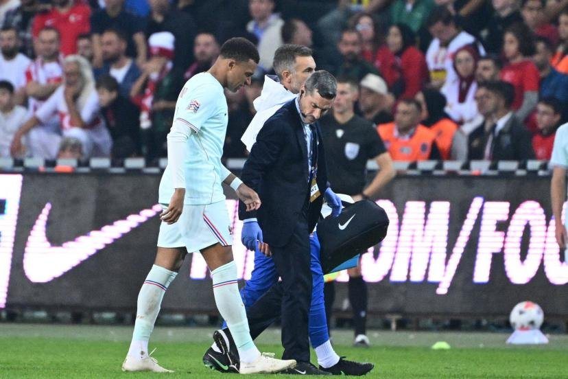 Après sa blessure en Turquie, Kylian Mbappé est rentré à Madrid pour être pris en charge par le staff du Real