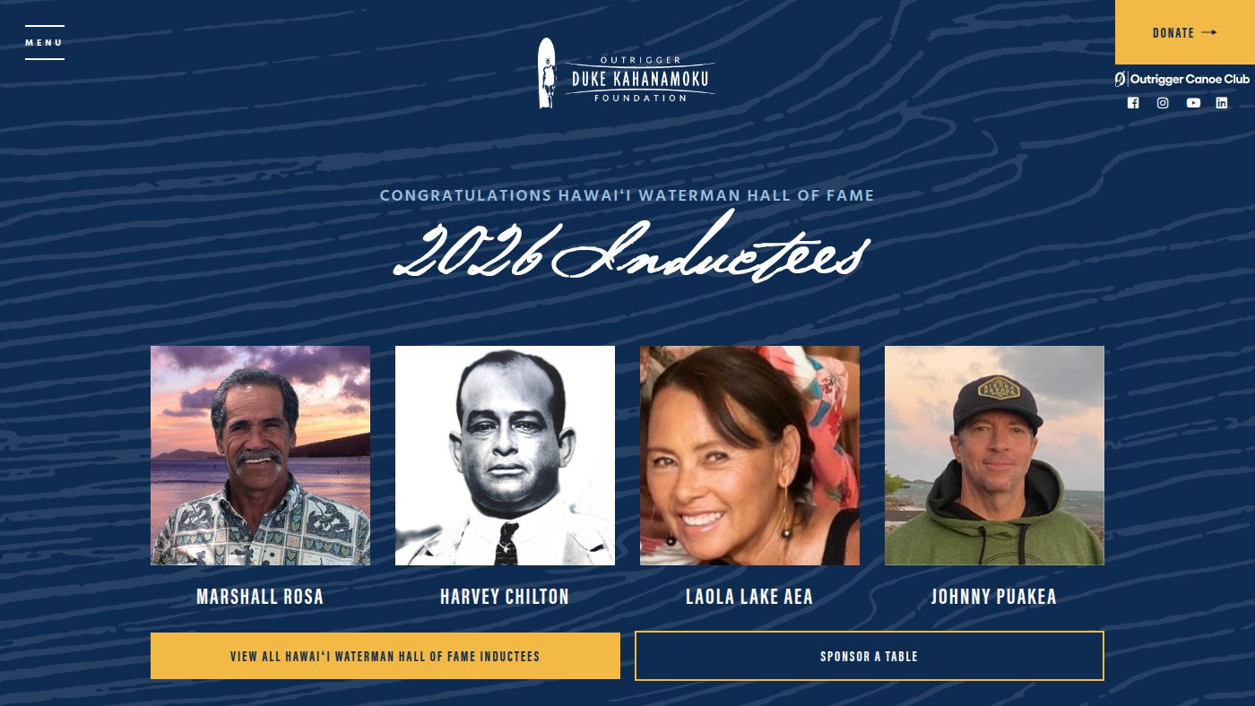 The home page of dukefoundation.org