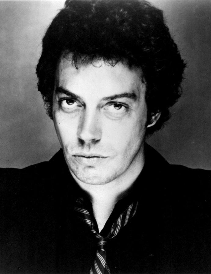 Tim Curry in einem Werbefoto der Plattenfirma A&M Records aus dem Jahr 1978, zugeschnitten