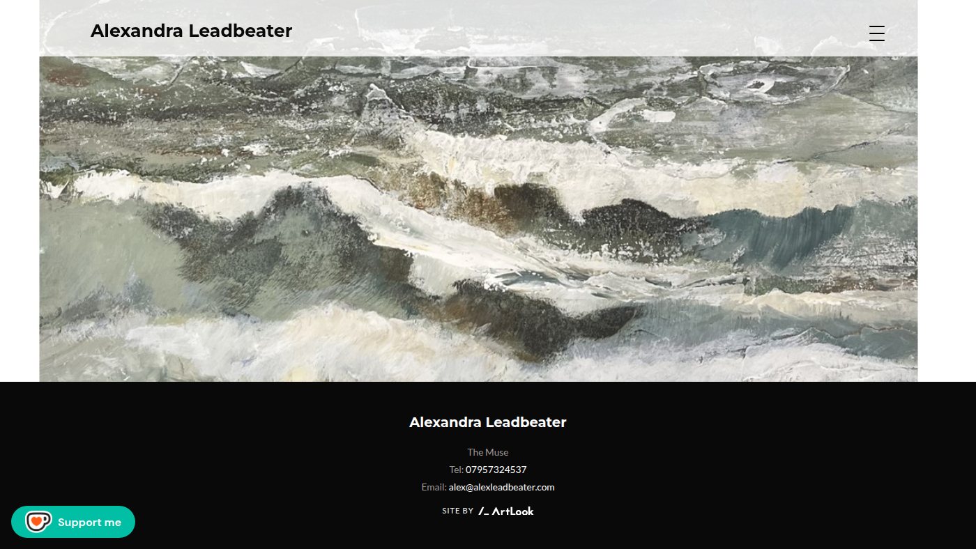 The home page of alexleadbeater.com