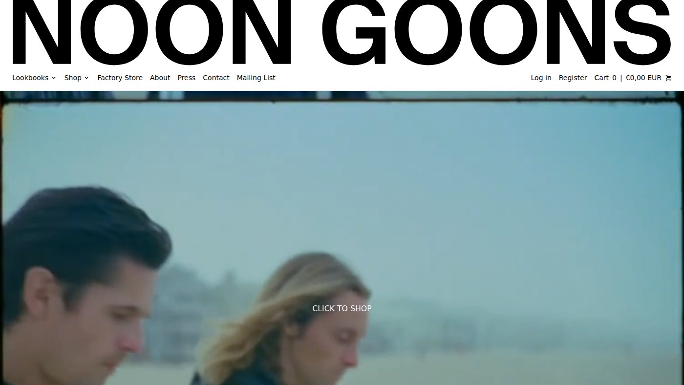 The home page of noongoons.com