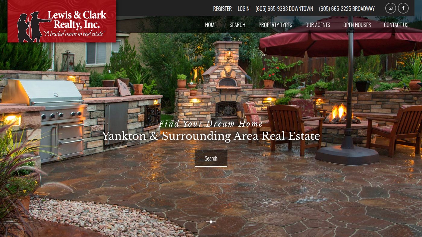 The home page of yanktonareahomes.com