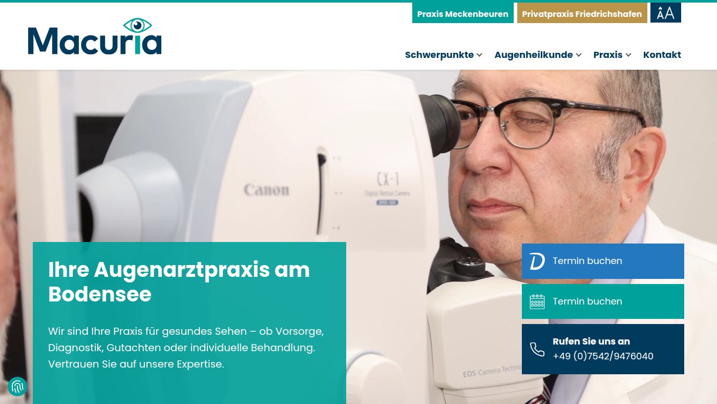 The home page of macuria.de